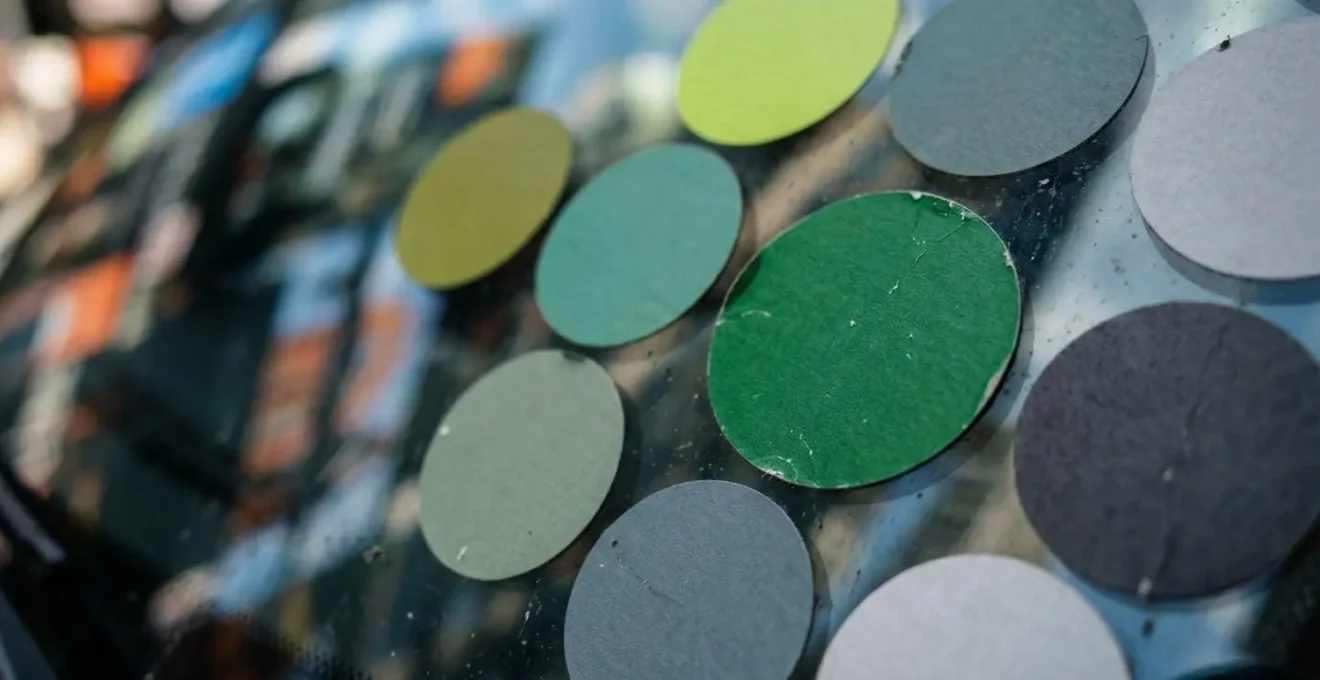 Vue aérienne de plusieurs métropoles françaises avec des cercles colorés symbolisant les zones de restriction